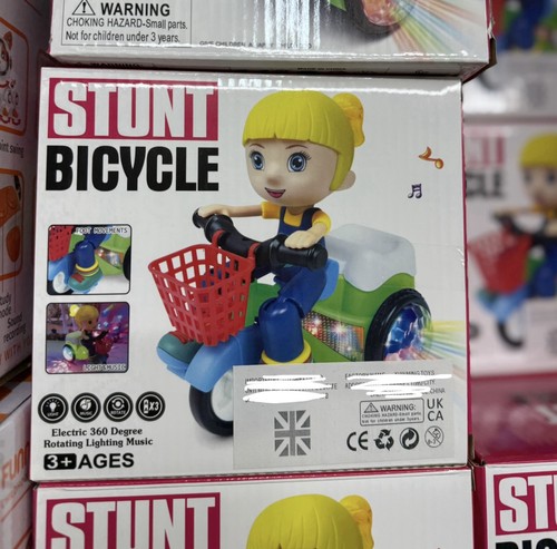 Electric stunt bicycle toy - stunt,