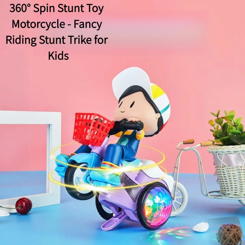 360 rotating tricycle toy - 360°,