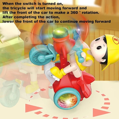 Musical tricycle toy for kids - toy,