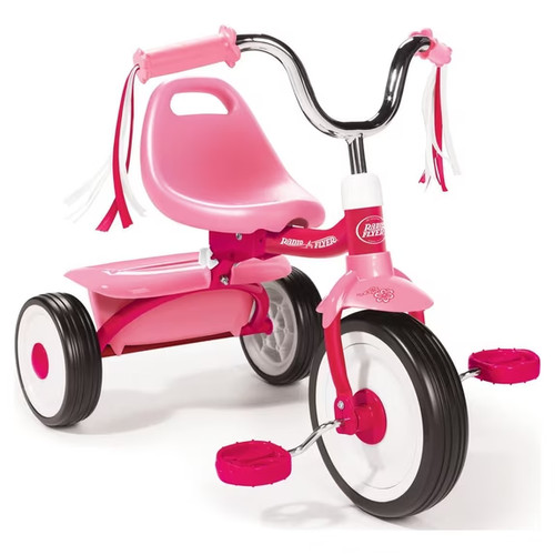Ride folding trike - folding, fully