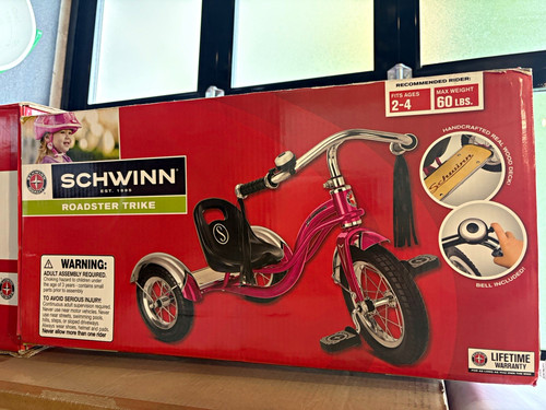 Schwinn roadster pink tricycle - roadster,