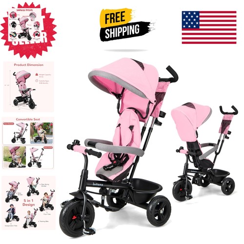 Convertible kids tricycle 6 - tricycle:,