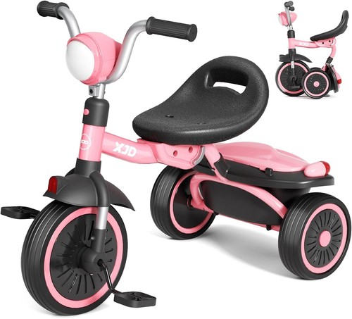 Foldable toddler tricycle - foldable,