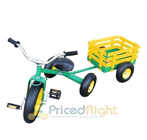 Classic tricycle with wagon - classic,