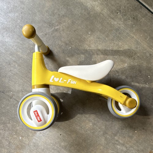 Lol fun yellow - tricycle, for
