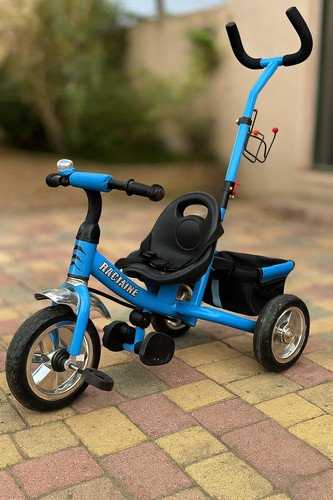 Kids blue metal - metal, trike