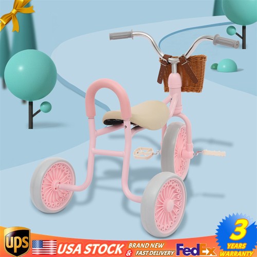 Retro children tricycle with - children's,