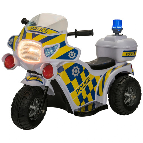 Kids electric police motorbike - kids,