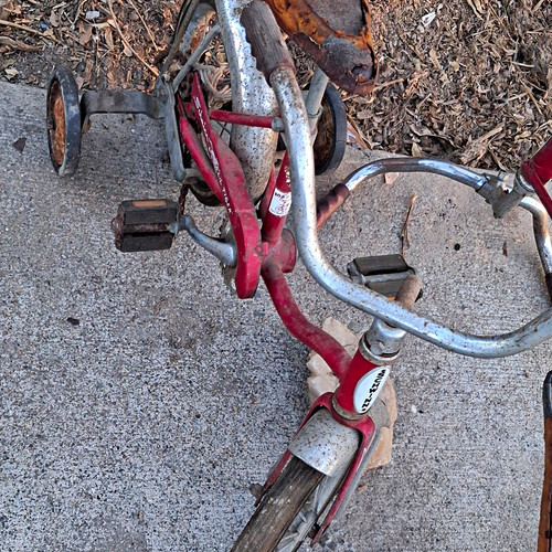 Schwinn red silver metal - schwinn, red/silver
