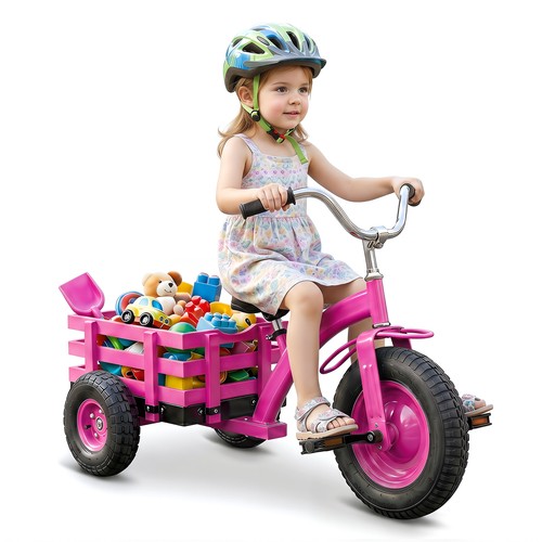 Kids tricycle storage basket - tricycle, w/storage