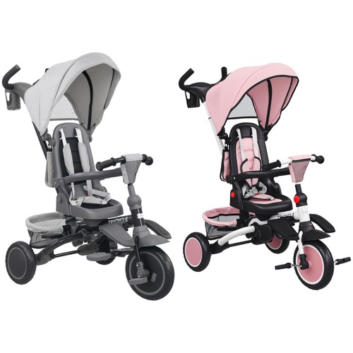 Qaba kids tricycle with - in,