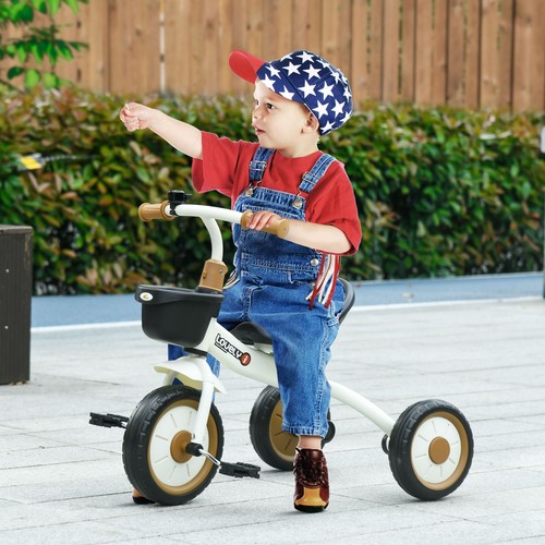 Qaba tricycle for kids age - tricycle,