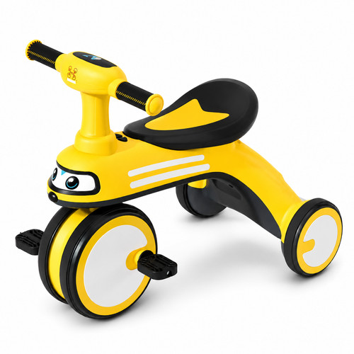 Kids ride tricycle balance - on,