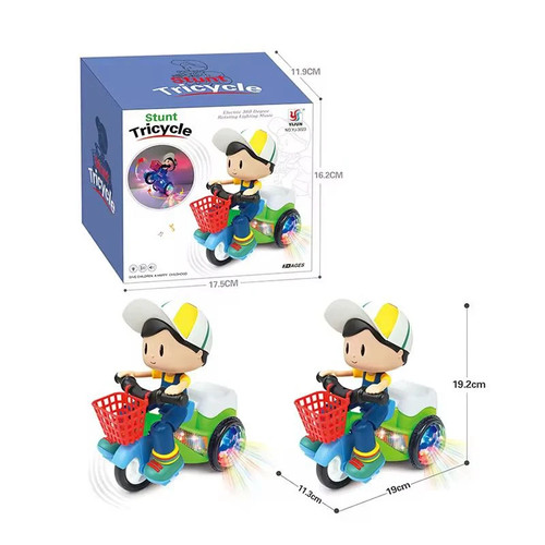 Kids stunt tricycle toy - stunt,